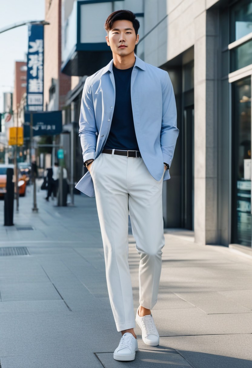 Natural Smart Casual outfit idea