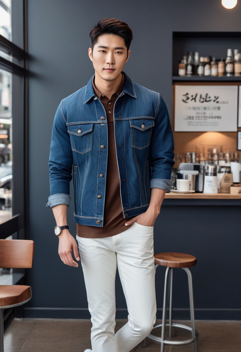Casual Friday office commute outfit idea
