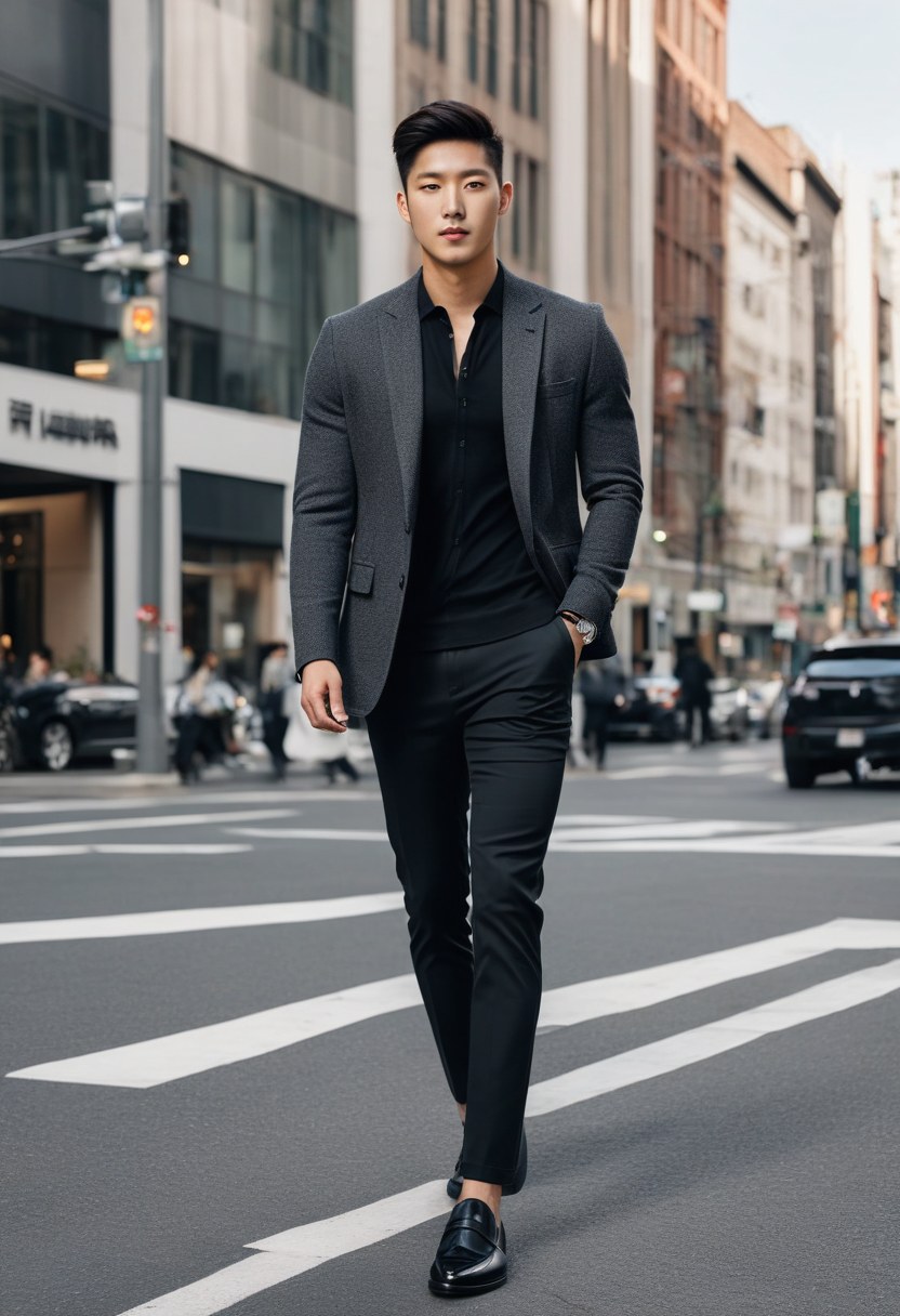 Layered Commute office commute outfit idea