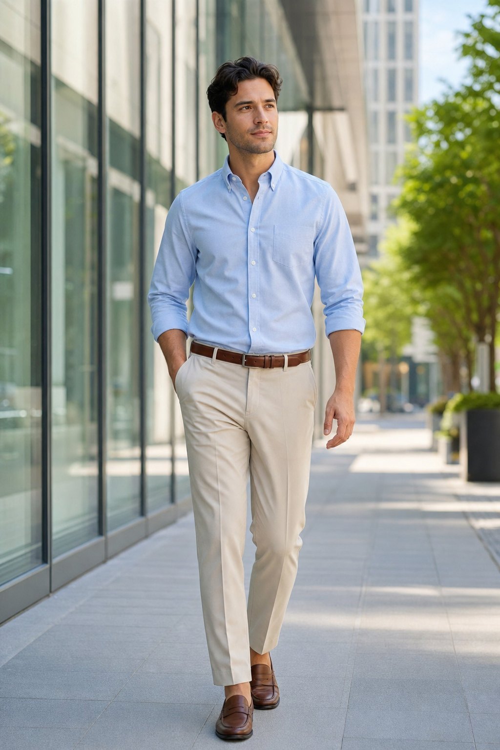 Summer Office office commute outfit idea