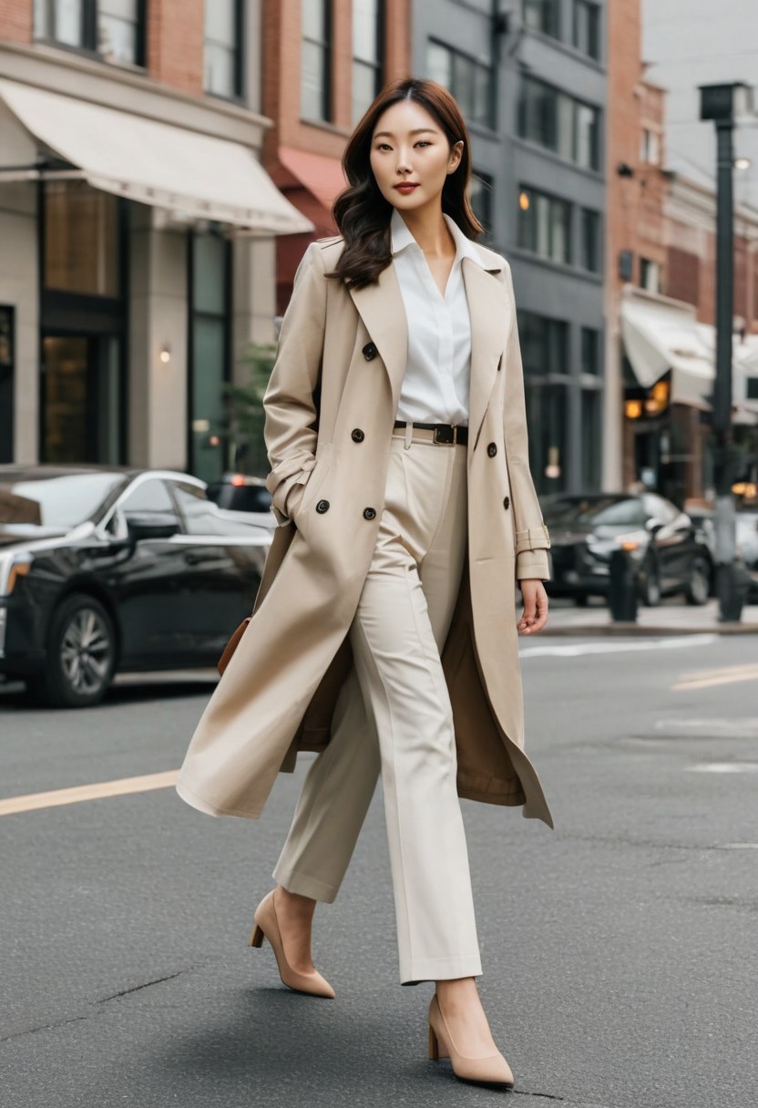 Natural Commute outfit idea